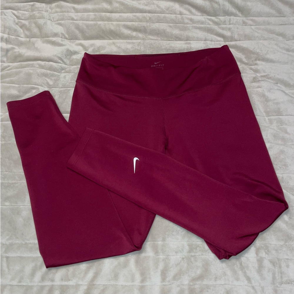 Nike Maroon XL Leggings